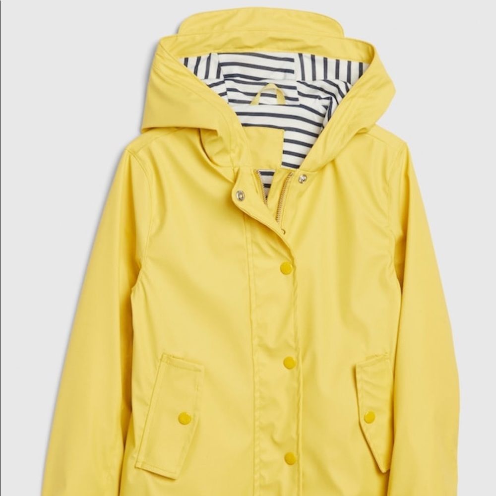 Gap Toddler NEW Yellow Raincoat
